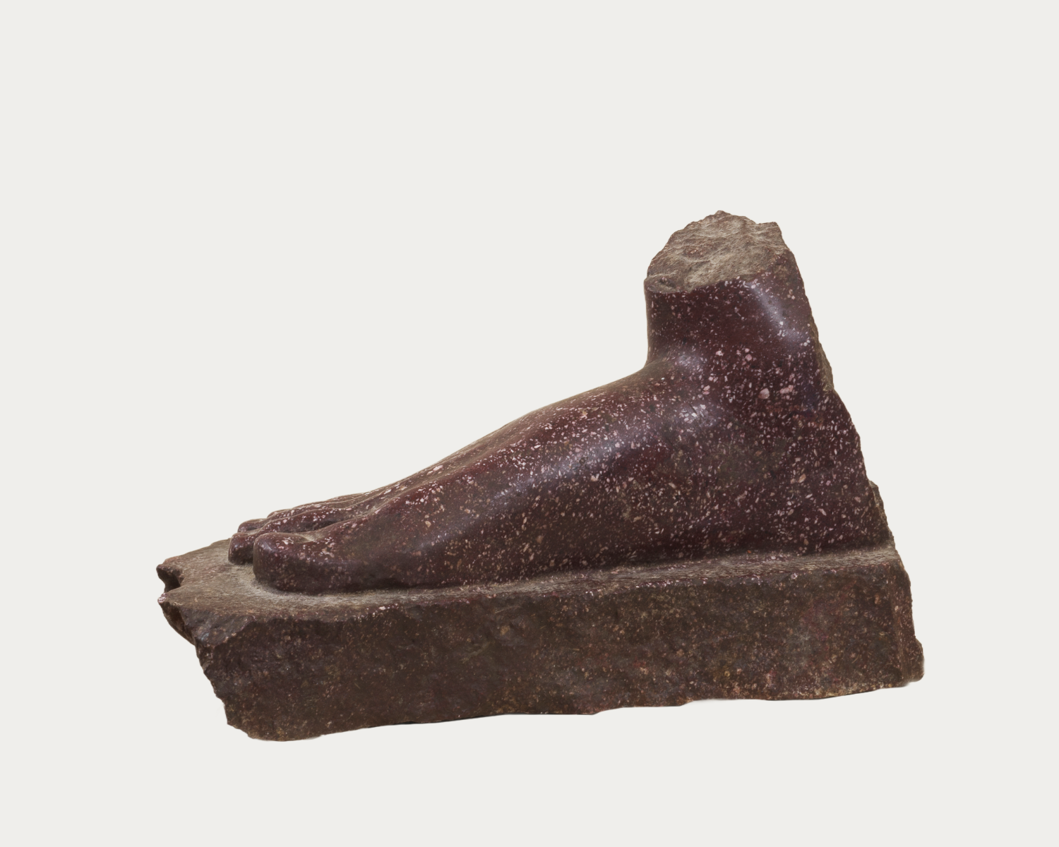 Frammento scultoreo raffigurante un piede