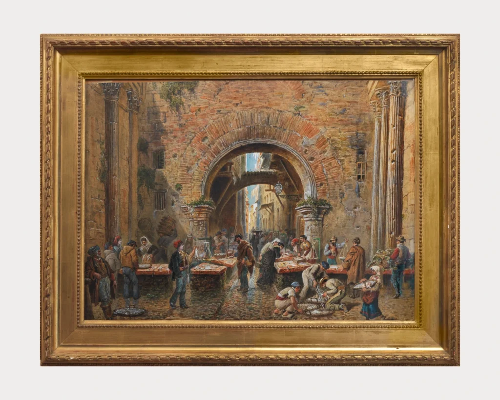 Il Mercato del Pesce al Portico d’Ottavia