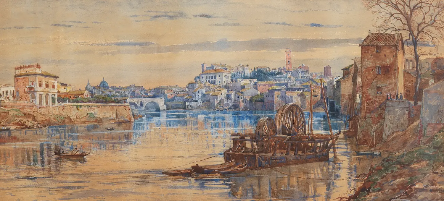Veduta del Tevere