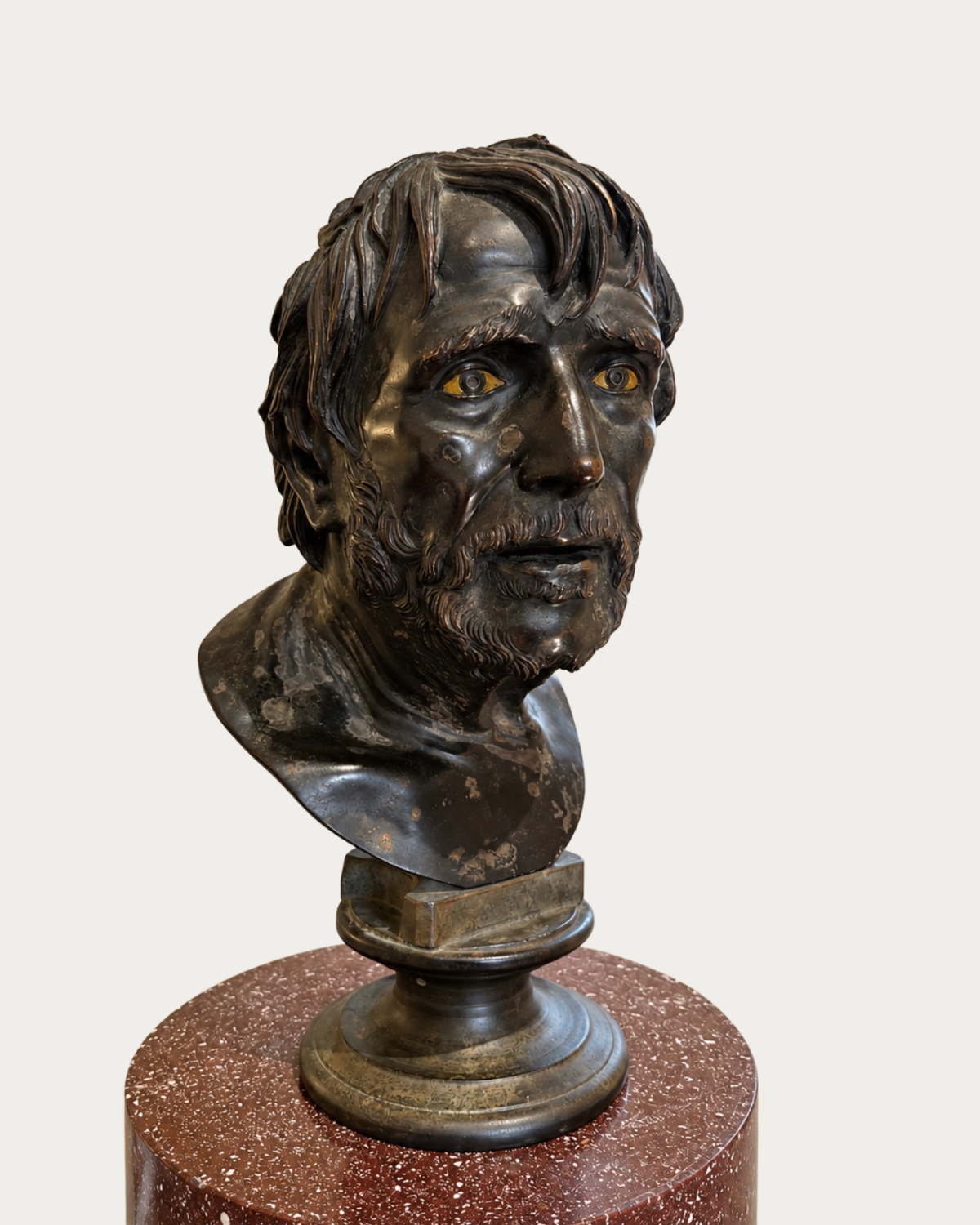 Busto di Pseudo-Seneca in bronzo